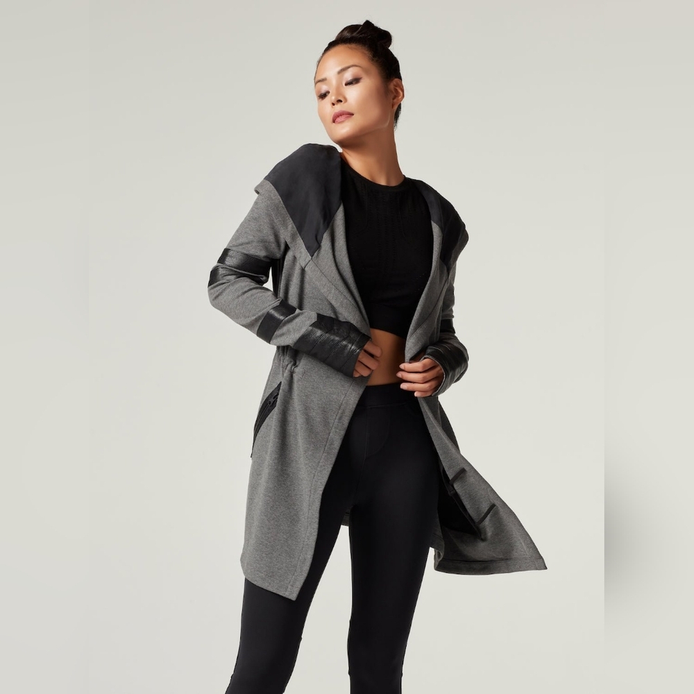Blanc Noir Maitri Traveler Jacket XS, Heather Gray